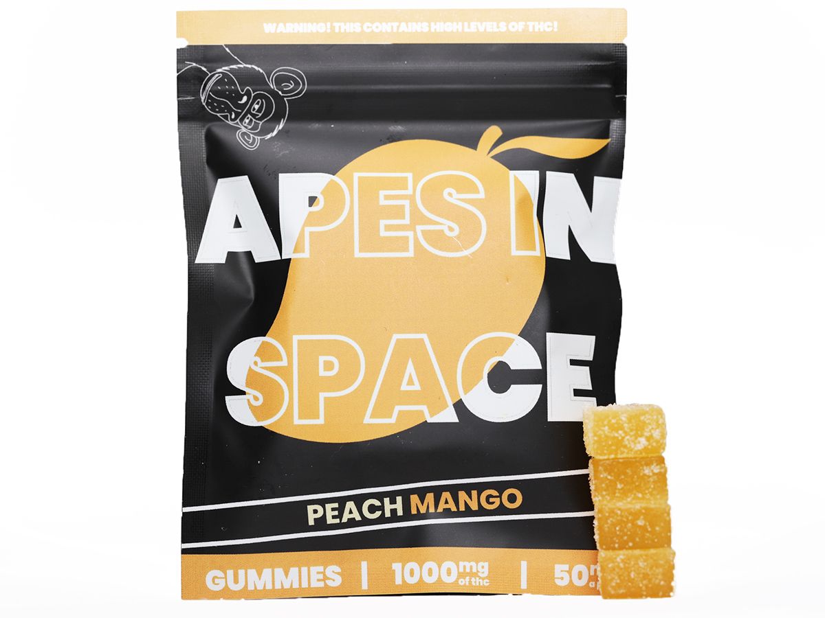 Apes in Space - Peach Mango 1000mg