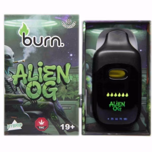 Burn Disposable Pen 3g - Alien OG