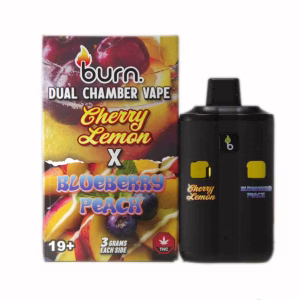 Burn Dual Chamber Pen 6g - Cherry Lemon (H) + Blueberry Peach (H)