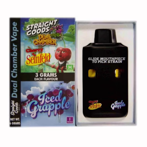 Straight Goods Dual Chamber Pen (6g) - Cherry Seinfeld + Iced Grapple