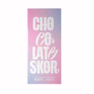 Euphoria Cannabis - Chocolate Skor 600mg