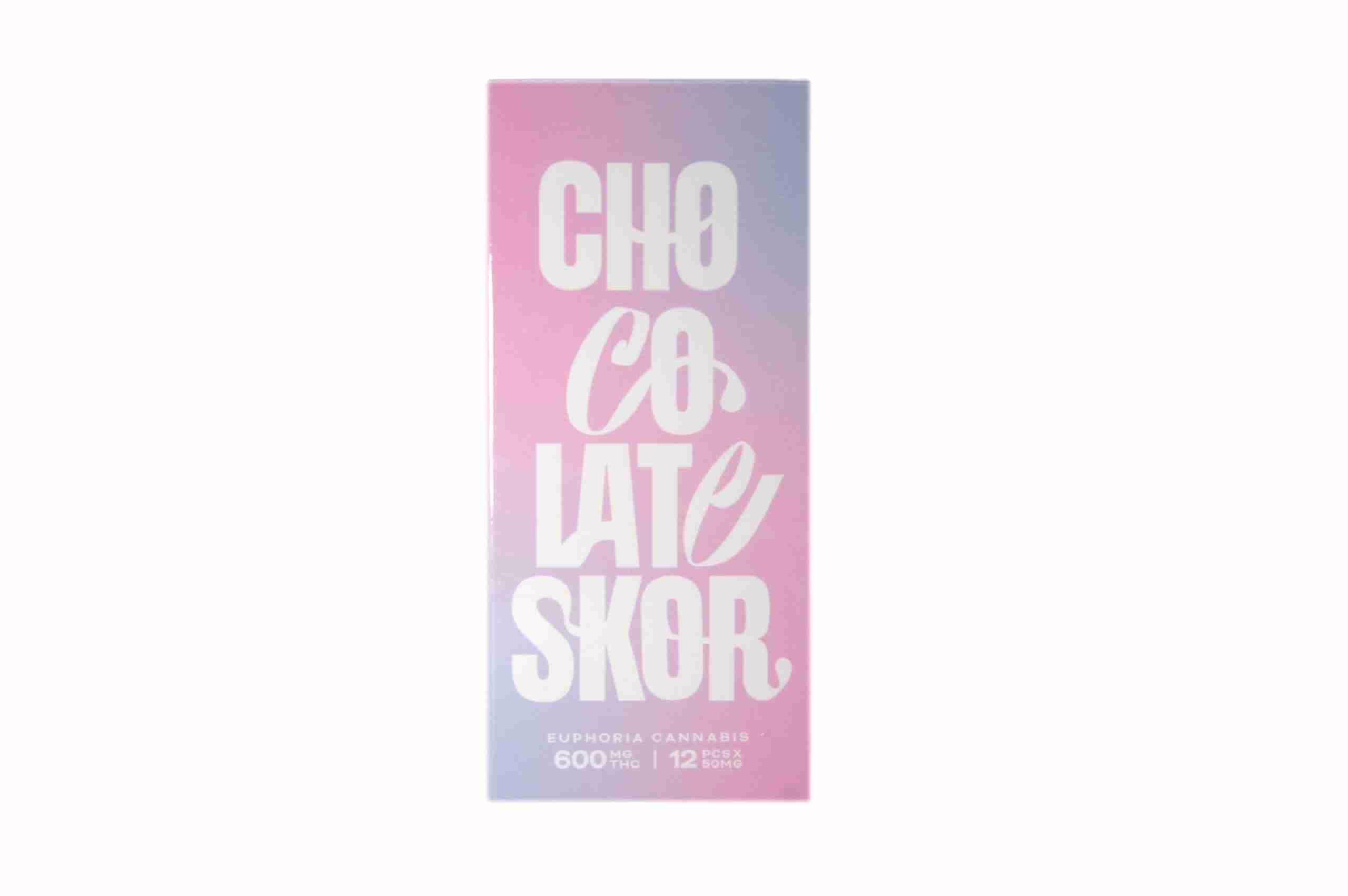 Euphoria Cannabis - Chocolate Skor 600mg
