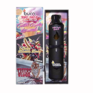Burn Triple Threat Pen (9g) - Cotton Candy Lemonade + Juicy Banana + Tigers Blood