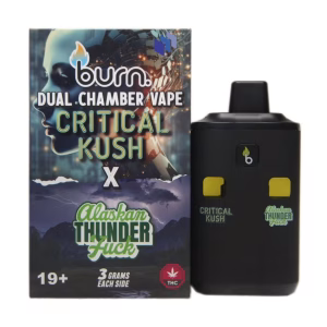 Burn Dual Chamber Pen 6g - Critical Kush (I) + Alaskan Thunder Fuck (H)