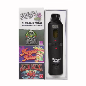 Straight Goods Triple Chamber Pen (9g) - Death Bubba + Fruit Punch + Jungle Juice