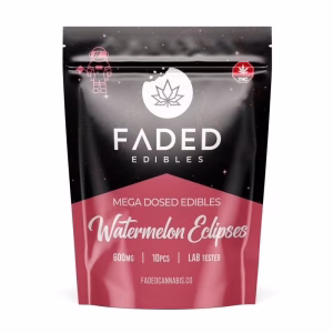 Faded Edibles - Watermelon Eclipse 600mg