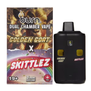 Burn Dual Chamber Pen 6g - Golden Goat (S) + Skittlez (I)