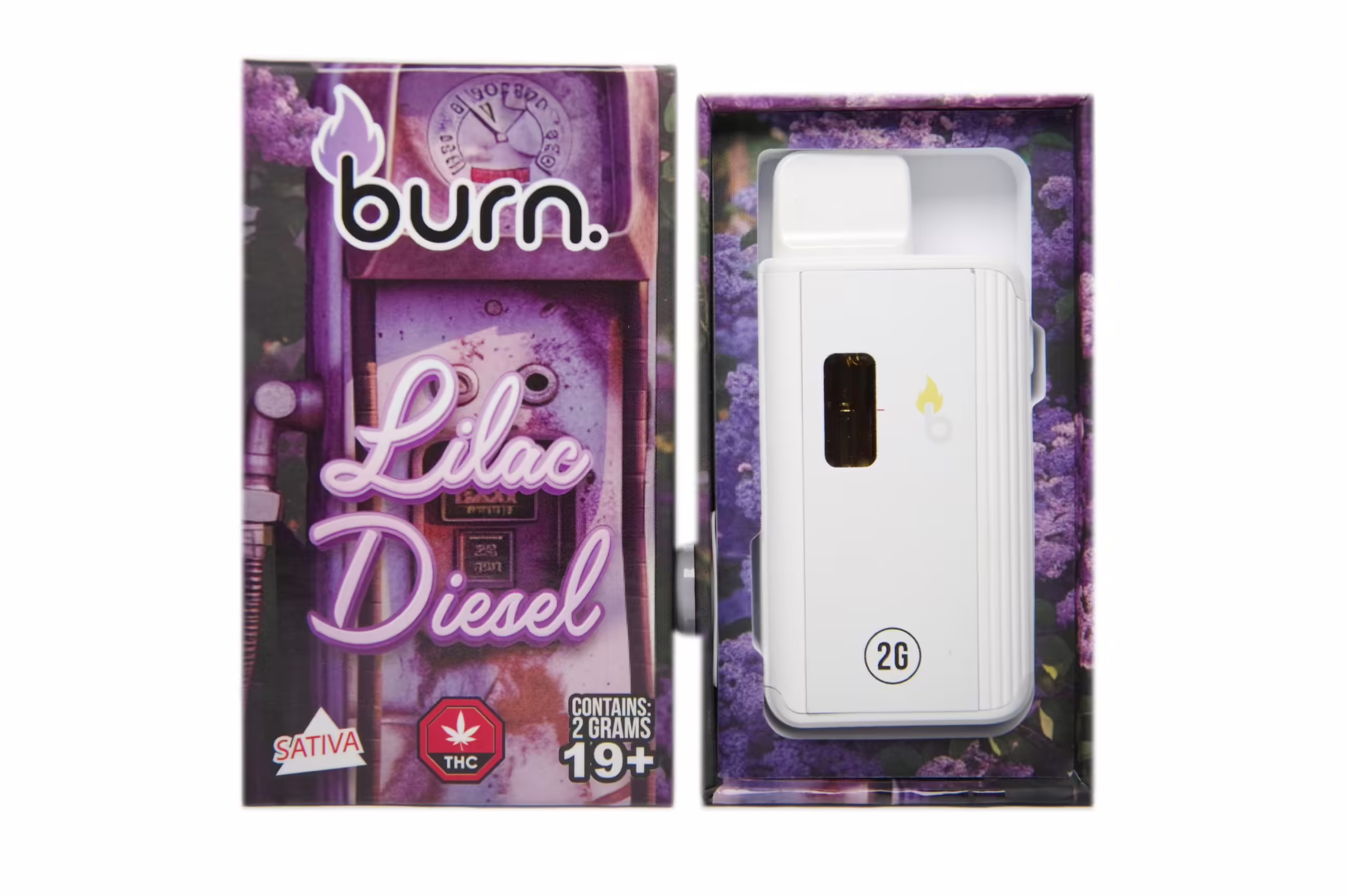Burn Disposable Pen 2g - Lilac Diesel