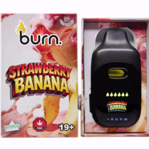 Burn Disposable Pen 3g - Strawberry Banana