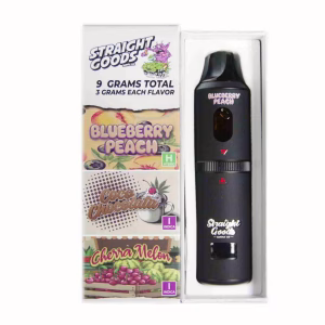 Straight Goods Triple Chamber Pen (9g) - Blueberry Peach + Coco Chocolata + Cherra Melon