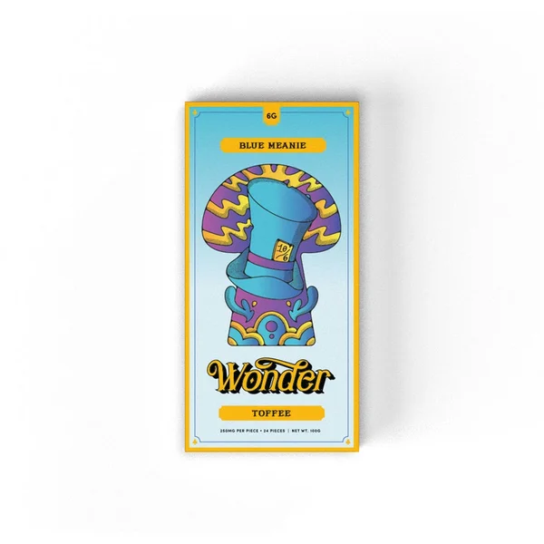 Wonder Psilocybin Chocolate Bar – Toffee 6000mg