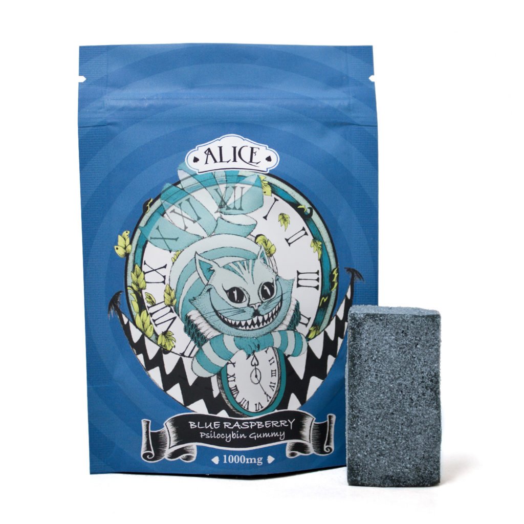 Alice Magic Mushroom Gummy - Blue Raspberry (1000mg)