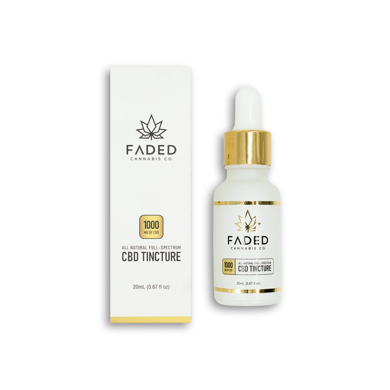 Faded Cannabis - CBD Tincture 1000mg