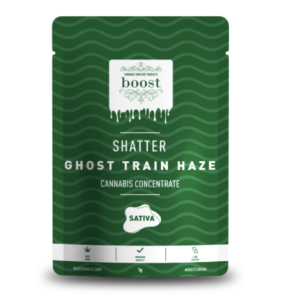 Boost Shatter - Ghost Train Haze (Sativa)