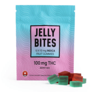 Twisted Extracts - Berry Mix Jelly Bites 100mg (Indica)