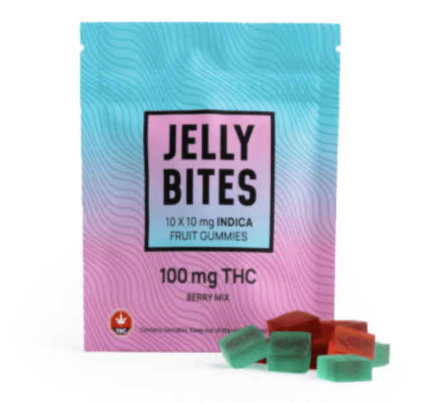 Twisted Extracts - Berry Mix Jelly Bites 100mg (Indica)