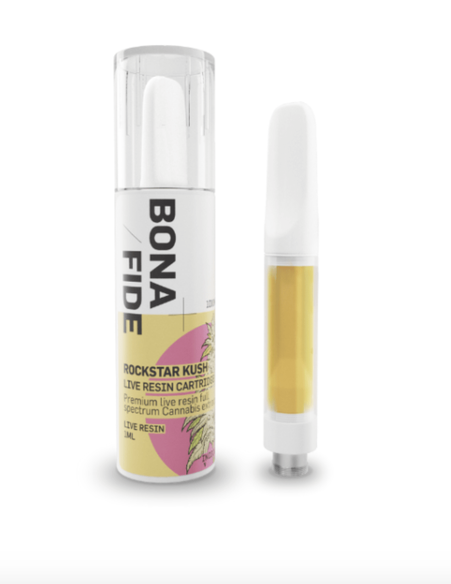 Bonafide - Rockstar Kush Live Resin Cart 1g