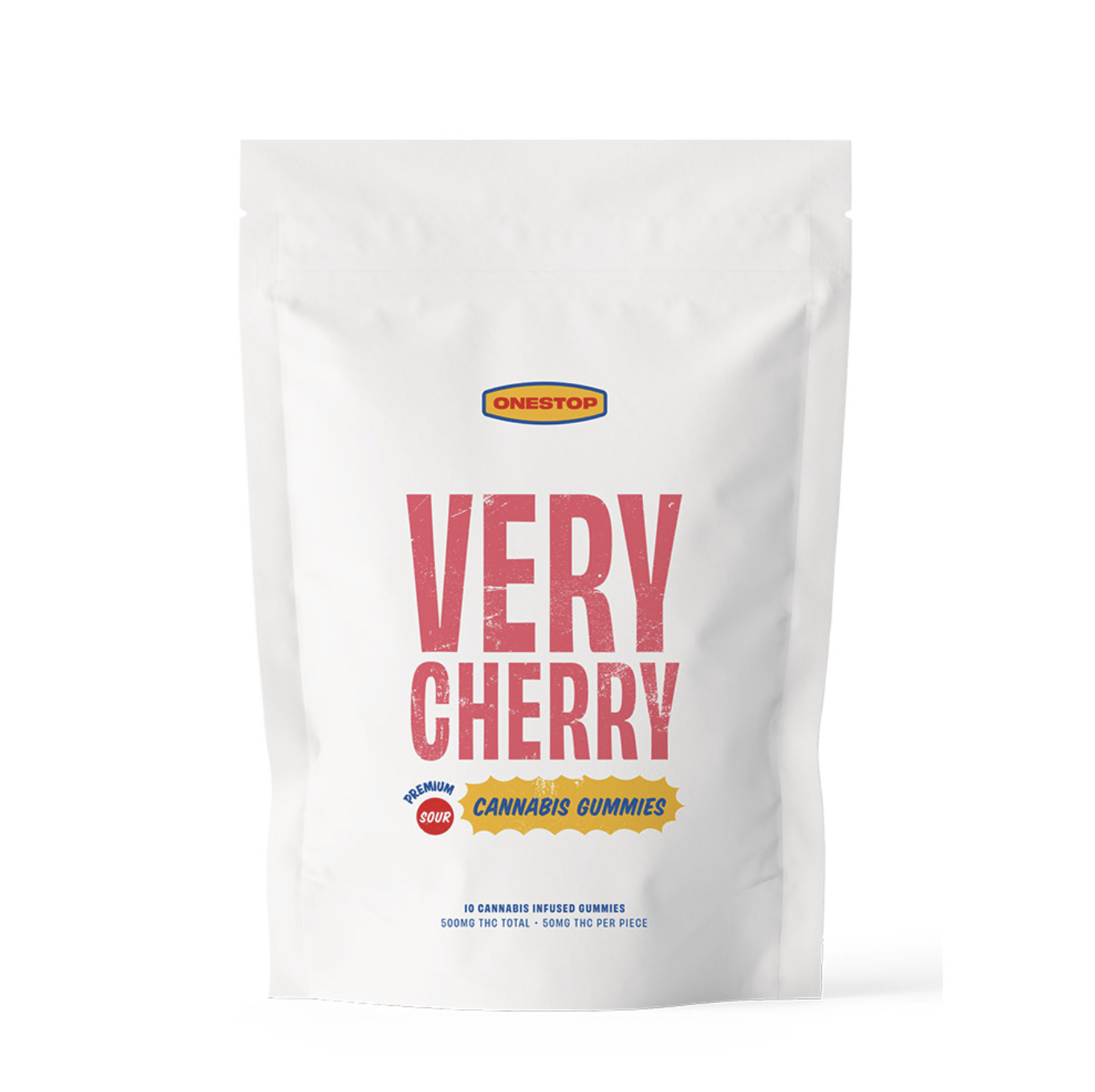 OneStop - Sour Very Cherry Gummies 500mg