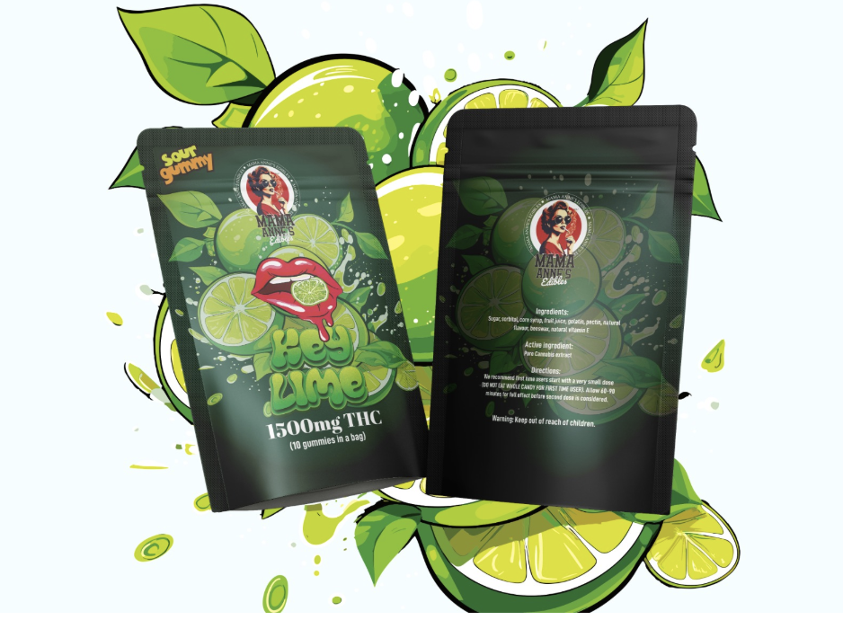 Mama Anne's Edibles - Key Lime 1500mg