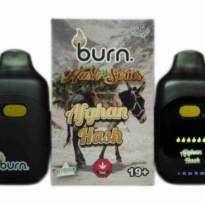 Burn Disposable Pen 3g - Afghan Hashish
