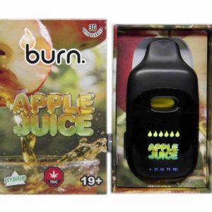 Burn Disposable Pen 3g - Apple Juice