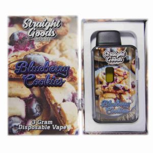 Straight Goods Disposable Pen 3g - Blueberry Cookies