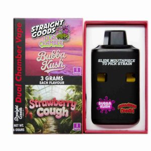 Straight Goods Dual Chamber Pen (6g) - Bubba Kush + Strawberry Cough