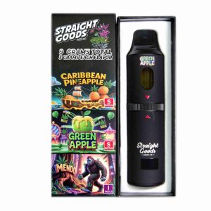 Straight Goods Triple Chamber Pen (9g) - Caribbean Pineapple + Green Apple + Mendo