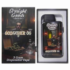 Straight Goods Disposable Pen 3g - God Father OG (Indica)