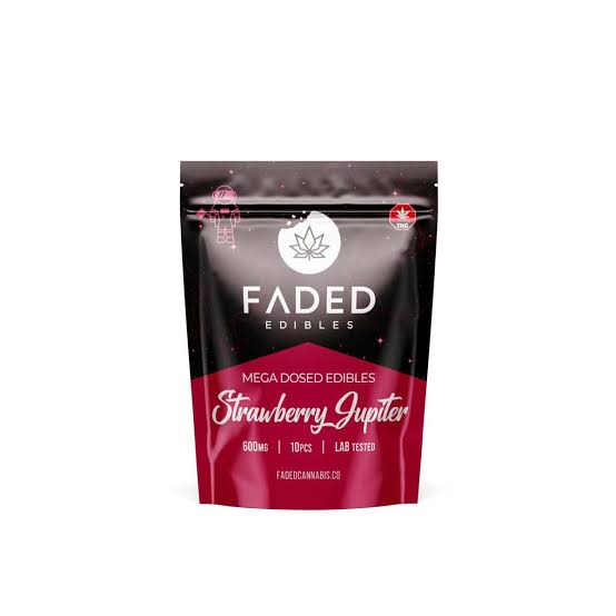 Faded Edibles - Strawberry Jupiter 600mg