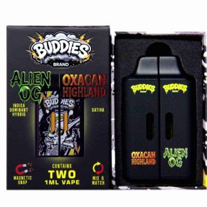 Buddies Brand (2 x 1 Gram) - Alien OG + Oxacan Highland