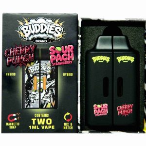 Buddies Brand (2 x 1 Gram) - Cherry Punch + Sour Patch Strawberry