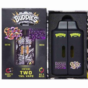 Buddies Brand (2 x 1 Gram) - Cloudberry Lollipop + Blackberry Moonrocks