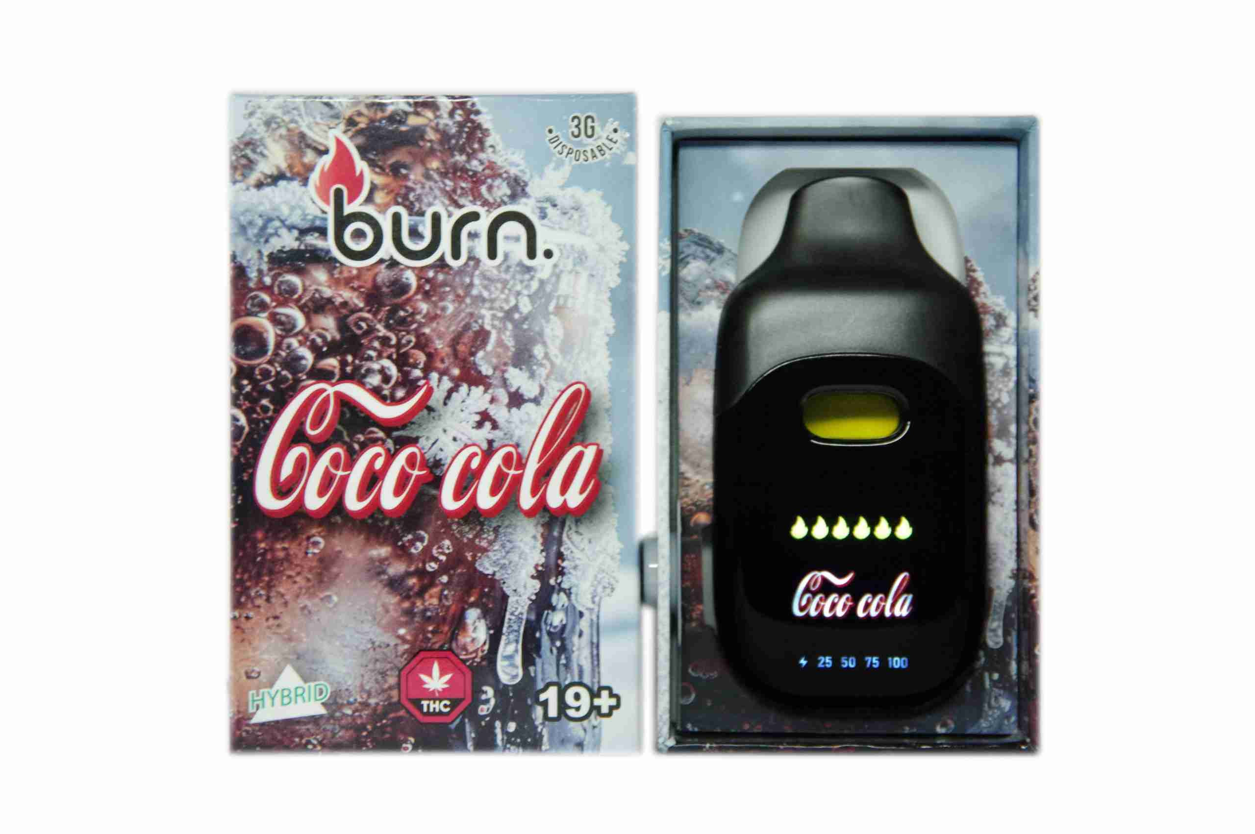 Burn Disposable Pen 3g - Coca Cola