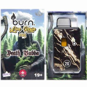 Burn Live Resin FSE Disposable Pen 2g - Death Bubba