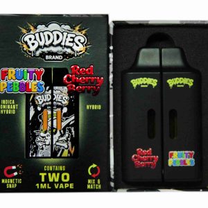 Buddies Brand (2 x 1 Gram) - Fruity Pebbles + Red Cherry Berry