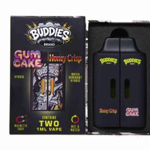 Buddies Brand (2 x 1 Gram) - Gum Cake + Honey Crisp