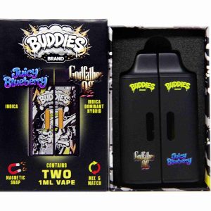Buddies Brand (2 x 1 Gram) - Juicy Blueberry + Godfather OG