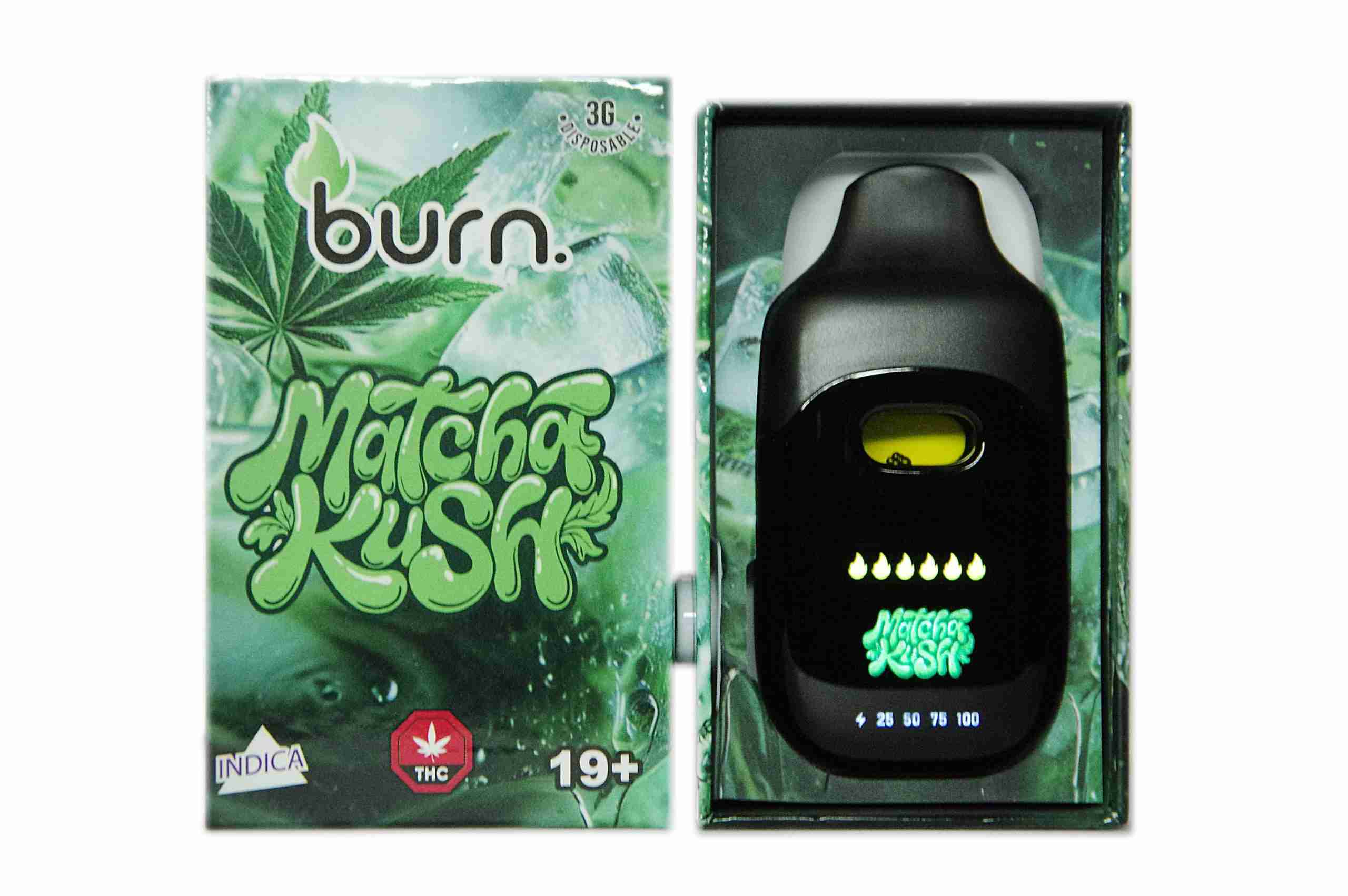 Burn Disposable Pen 3g - Matcha Kush
