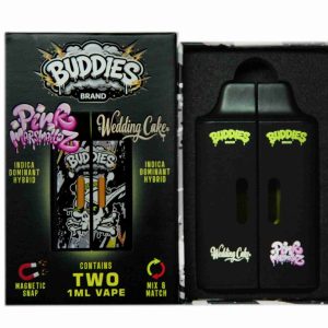 Buddies Brand (2 x 1 Gram) - Pink Marshmellowz + Wedding Cake