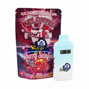 Sky High Extracts Dual Chamber Pen 8g - Puff of Coffee (I) + Cherry Seinfeld (H)
