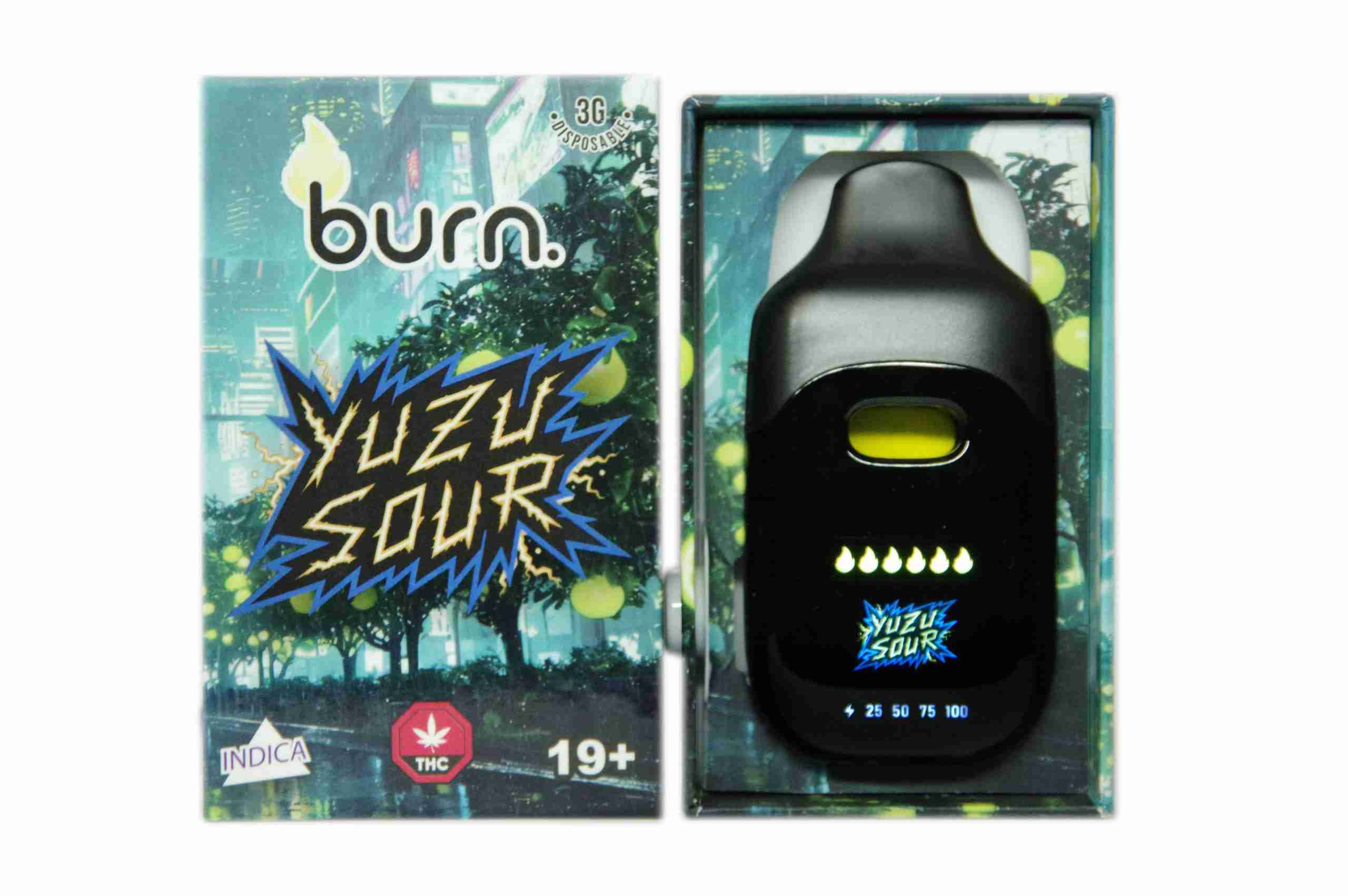 Burn Disposable Pen 3g - Yuzu Sour