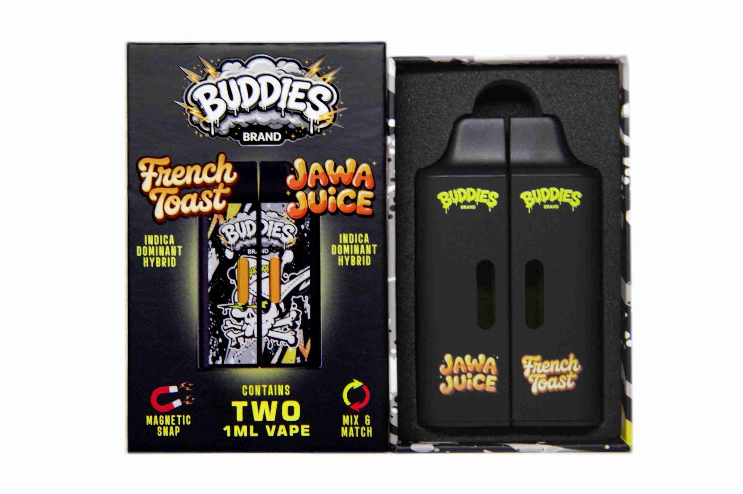 Buddies Brand (2 x 1 Gram) - French Toast + Jawa Juice