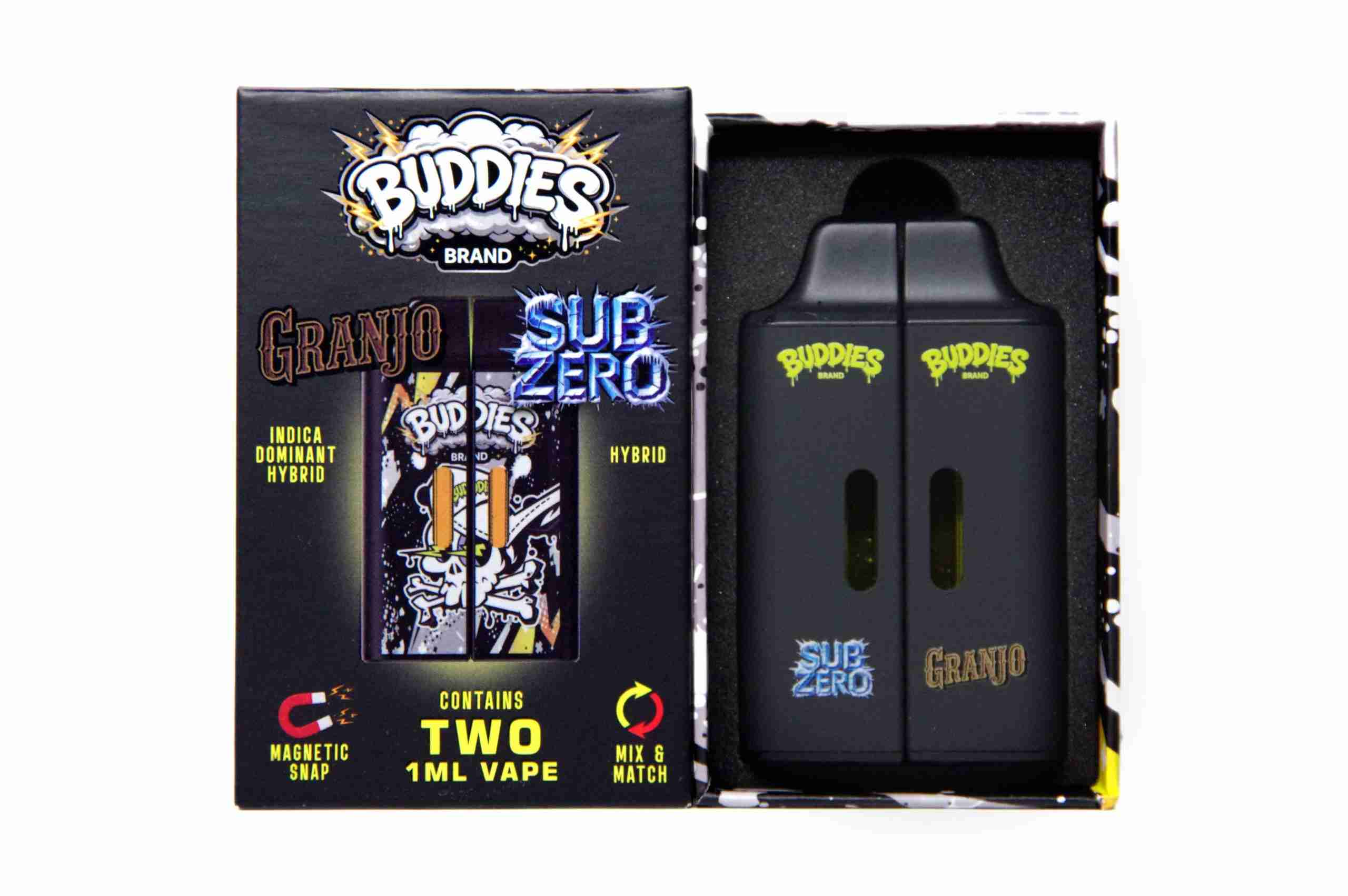 Buddies Brand (2 x 1 Gram) - Granjo + Sub Zero