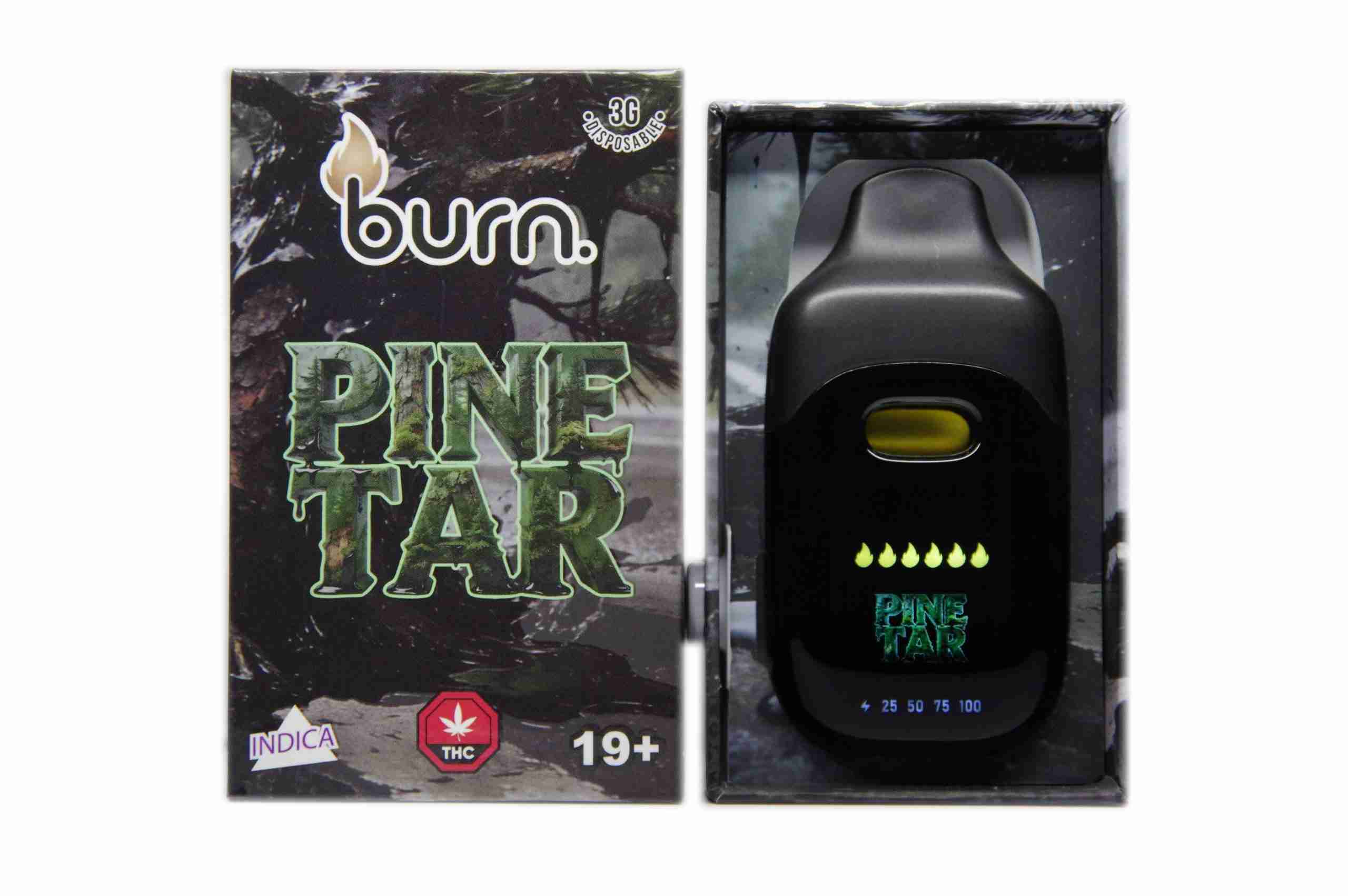 Burn Disposable Pen 3g - Pinetar
