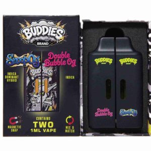 Buddies Brand (2 x 1 Gram) - Double Bubble OG + Snoop OG