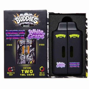 Buddies Brand (2 x 1 Gram) - Blueberry Sour Raspberry Ice + White Grape V2