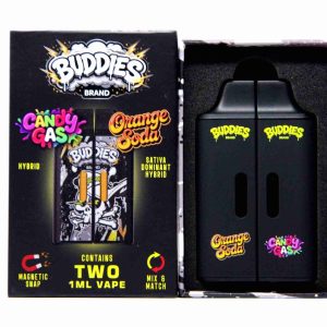 Buddies Brand (2 x 1 Gram) - Candy Gas + Orange Soda