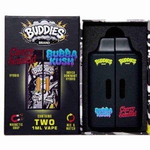 Buddies Brand (2 x 1 Gram) - Cherry Seinfeld + Bubba Kush