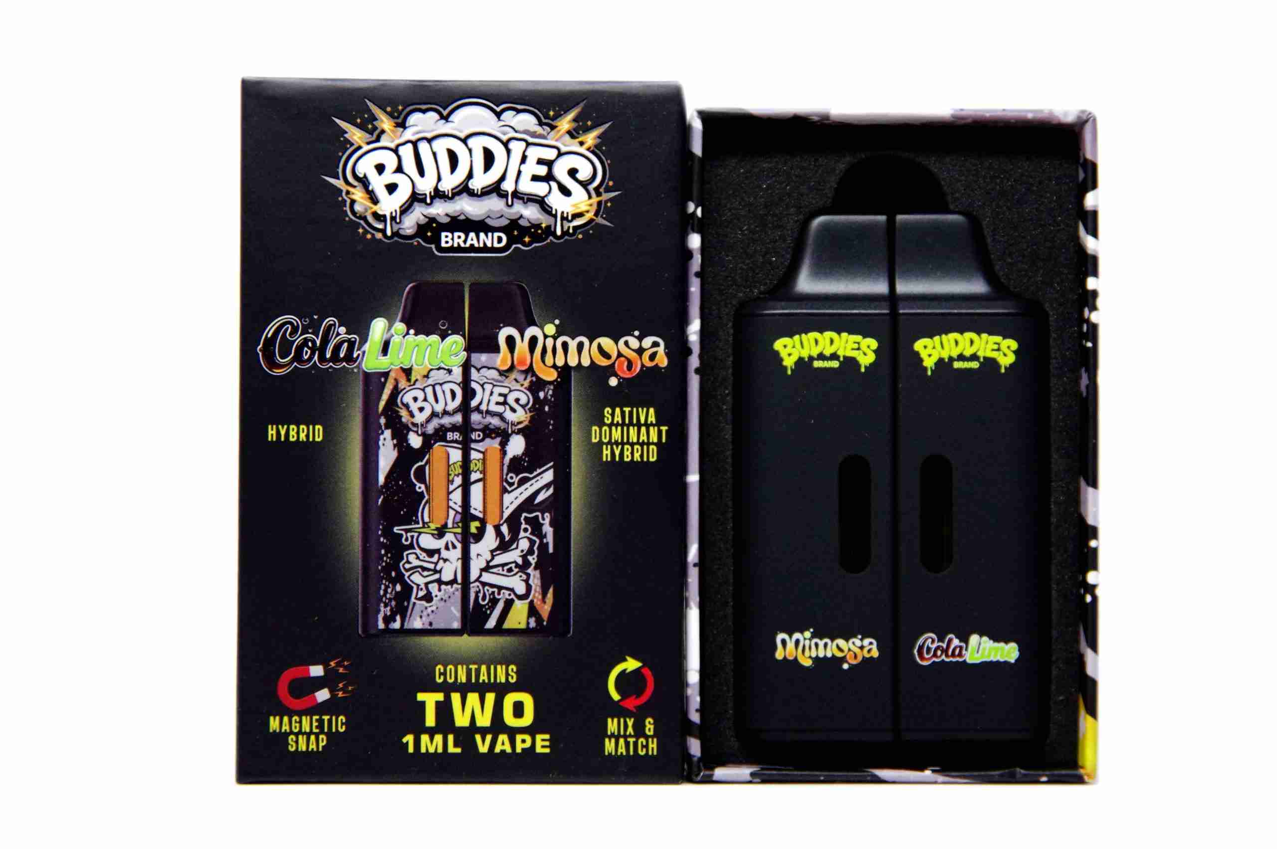 Buddies Brand (2 x 1 Gram) - Cola Lime + Mimosa